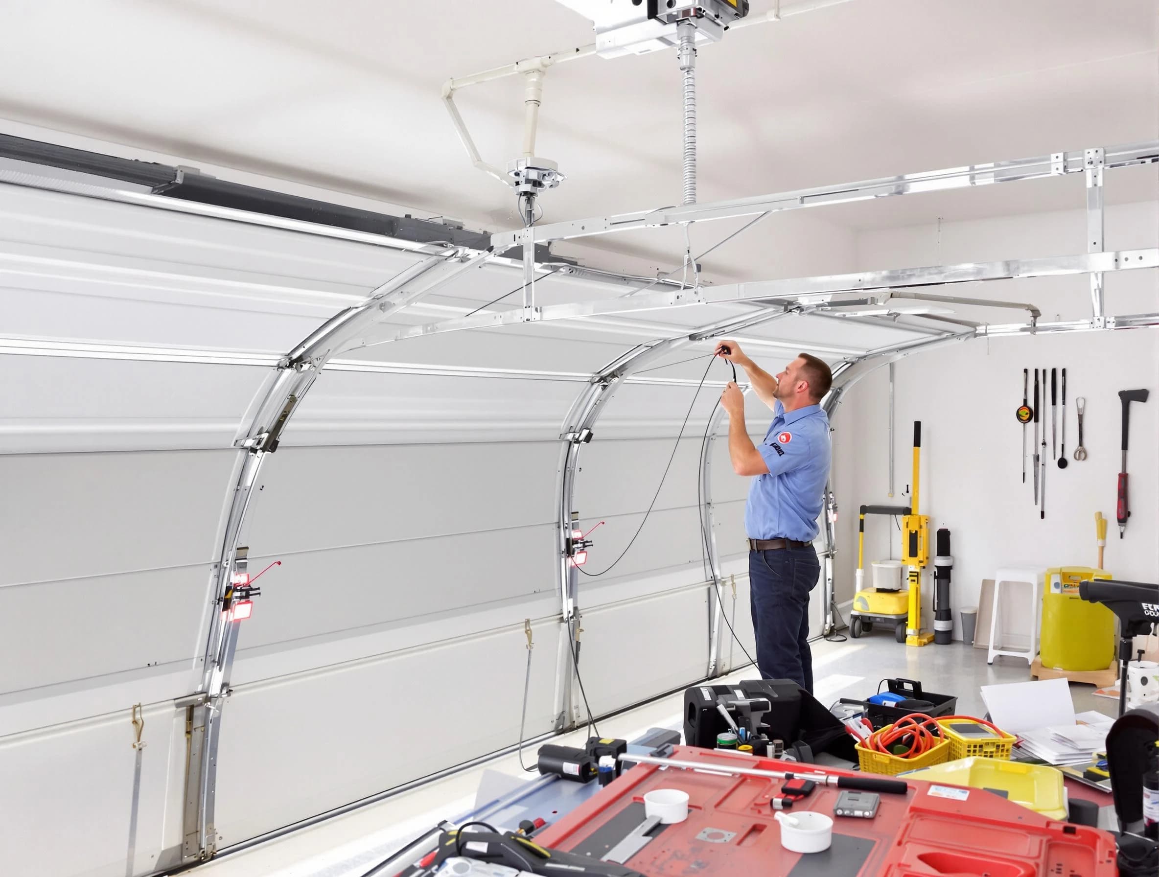 Garage door cable repair service by Pleasant Grove Garage Door Repair in Pleasant Grove