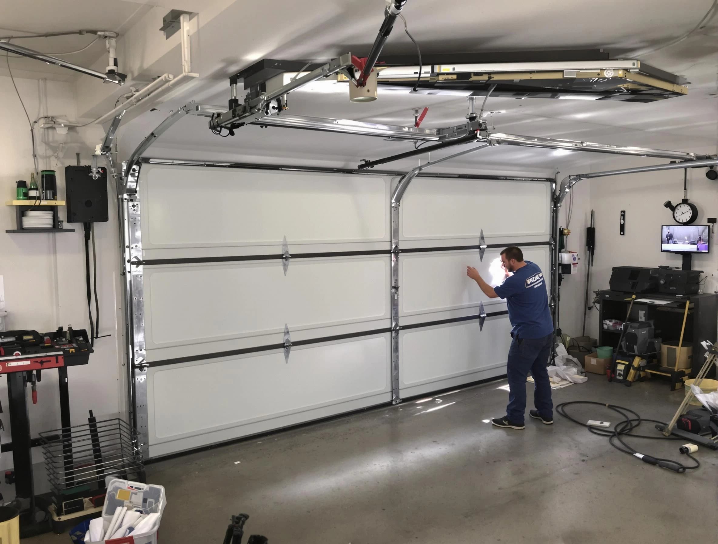 Professional garage door repair service by Pleasant Grove Garage Door Repair in Pleasant Grove