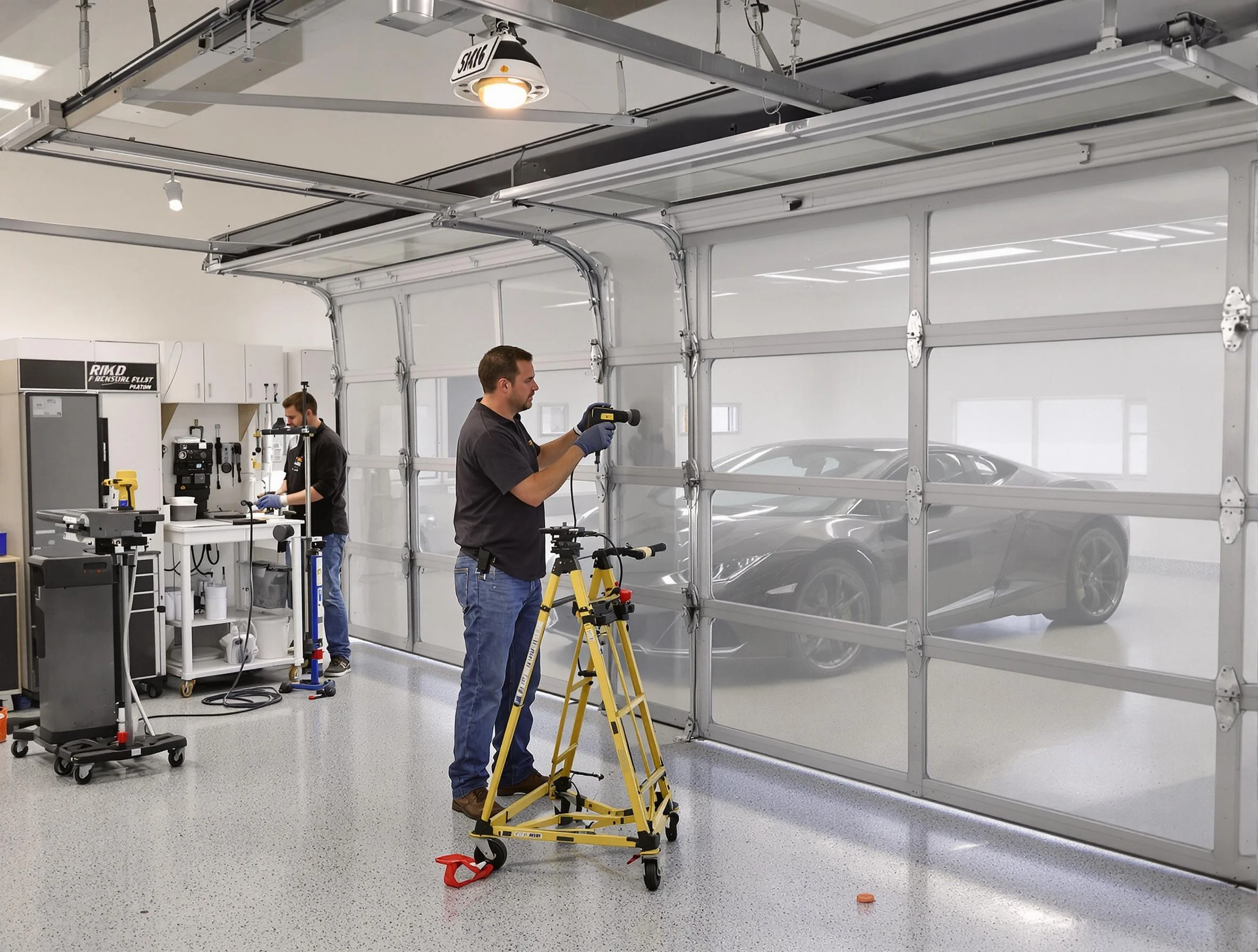 Garage Door Dents Repair in Pleasant Grove