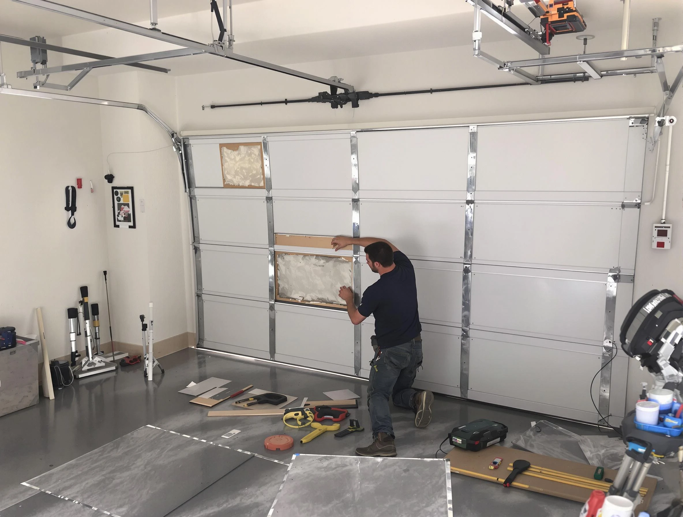Garage Door Panel Repair in Pleasant Grove